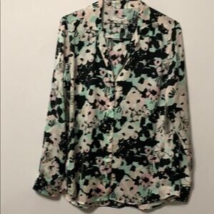 NWT EQUIPMENT FEMME FLORAL‎ ADALYN BLOUSE S…